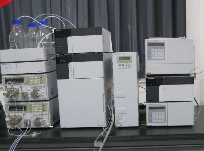 实验室里的制度光谱仪设备
